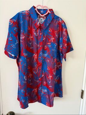 NWT DIXXON WOMENS XL MIXER PARTY SHIRT
